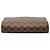 Borsa Pochette Clutch Louis Vuitton Damier Ebene Saint Louis Marrone - vista 3