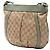 Borsa a tracolla Abbey D Ring in tela GG Gucci beige - vista 2