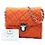Bolso bandolera con cadena Prada Impuntu Tessuto Naranja - vista 7