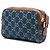 Borsa a Tracolla Gucci Mini GG Denim Ophidia Blu - vista 2