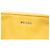 Clutch da polso in pelle gialla Prada Giallo - vista 5