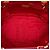 Borsa a mano Prada Tessuto Gaufre rossa con struttura Rosso - vista 4