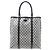 Tote Vertical Gucci GG Supreme Joy cinza