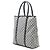 Tote Vertical Gucci GG Supreme Joy cinza - vista 2