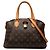 Borsa Satchel Louis Vuitton Monogram Rivoli PM Marrone