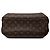 Borsa Satchel Louis Vuitton Monogram Rivoli PM Marrone - vista 3