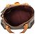Borsa Satchel Louis Vuitton Monogram Rivoli PM Marrone - vista 4