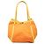 Borsa da spiaggia Hermès Toile Lindy Arancione