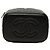 Vanity Beauty Case Chanel Medium CC Quilted Caviar Nero - vista 3