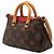 Borsa Nano Pallas Monogram Louis Vuitton Marrone - vista 2