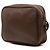 Borsa a tracolla Dior in pelle marrone con cuciture e logo CD - vista 2