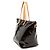 Borsa Tote Louis Vuitton Monogram Vernis Bellevue GM Purple Marrone - vista 2