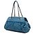 Borsa Bowling Chic Quilt in vitello iridescente matelassé blu Chanel - vista 2