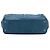 Borsa Bowling Chic Quilt in vitello iridescente matelassé blu Chanel - vista 3
