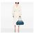 Borsa Bowling Chic Quilt in vitello iridescente matelassé blu Chanel - vista 6
