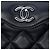 Chanel CC Frame Clutch aus gestepptem Lammleder in Schwarz - Ansicht 5
