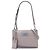 Borsa Satchel Prada Glace Calf Etiquette Grigia Grigio
