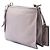 Borsa Satchel Prada Glace Calf Etiquette Grigia Grigio - vista 2