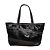 Autre Marque Saco Tote em Python com Tachas Preto Carlos Falchi
