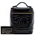 Borsa Vanity Chanel CC in vernice nera Nero - vista 7