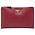 Clutch Prada Saffiano rossa Rosso