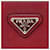 Clutch Prada Saffiano rossa Rosso - vista 5