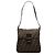 Borsa a tracolla Fendi Zucca Canvas marrone