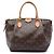Borsa Satchel Louis Vuitton Monogram Turenne PM Marrone