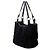 Borsa Tote Chef Fendi Zucca in camoscio nero - vista 2