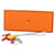 Orange Hermès Milo Lambskin and Swift Grigri Rodeo Pegase Bag Charm PM Key Chain  - view 5
