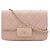 Mini borsa a tracolla Chanel Beauty Lock in pelle di pecora trapuntata rosa