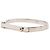 Bracciale rigido Louis Vuitton in argento con chiusura a cerniera in ottone - vista 2