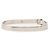 Bracciale rigido Louis Vuitton in argento con chiusura a cerniera in ottone - vista 3