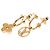 Orecchini Blooming a pressione placcati oro Louis Vuitton Gold D'oro - vista 2