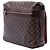 Borsa a tracolla Louis Vuitton Damier Ebene Bastille marrone - vista 2