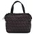 Borsa a mano Fendi Zucchino Canvas marrone