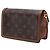 Bolso bandolera Louis Vuitton Monogram Reverse Dauphine Wallet on Chain Marrón Castaño - vista 2