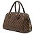 Borsa Louis Vuitton Damier Ebene Duomo Marrone - vista 2