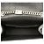 Borsa a tracolla Saint Laurent Kate Small in pelle effetto coccodrilo nera con monogramma e nappe Nero - vista 4