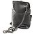 Black Chanel Small CC Calfskin Drawstring Flap Backpack - view 2