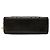 Borsa a tracolla Chanel CC Vertical Quilt in pelle d'agnello nera con medaglione Nero - vista 3