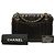 Borsa a tracolla Chanel CC Vertical Quilt in pelle d'agnello nera con medaglione Nero - vista 8