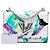 Borsa a tracolla Louis Vuitton Twist MM in pelle bianca con stampa Splash Bianco - vista 7
