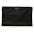 Clutch con zip Prada Tessuto nera Nero