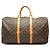 Borsa da viaggio Louis Vuitton Monogram Keepall 50 Marrone