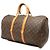 Borsa da viaggio Louis Vuitton Monogram Keepall 50 Marrone - vista 2