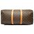 Borsa da viaggio Louis Vuitton Monogram Keepall 50 Marrone - vista 3