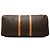 Borsa da viaggio Louis Vuitton Monogram Keepall 55 marrone - vista 3