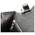 Clutch Louis Vuitton Taiga Selenga Nera Nero - vista 6