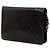 Borsa a tracolla Chanel Medium CC Quilted Lambskin Single Flap Nera Nero - vista 2